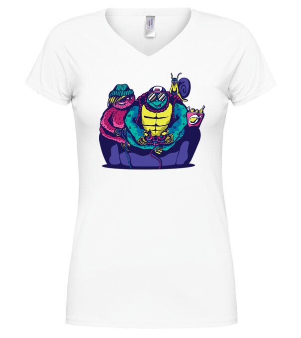  model  pe tricou