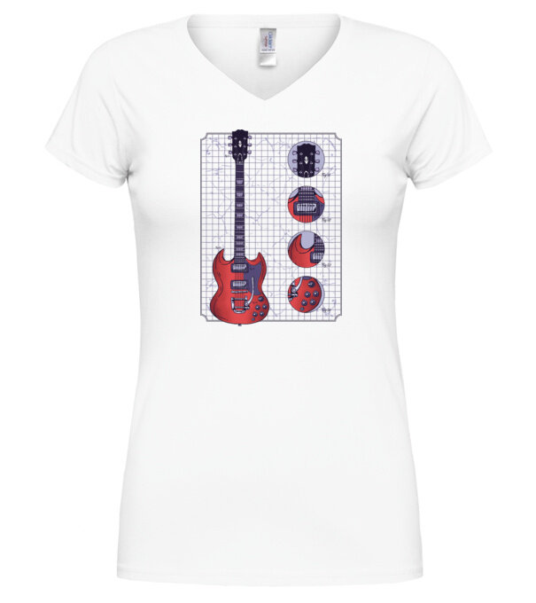  model  pe tricou