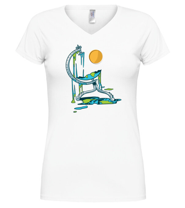  model  pe tricou