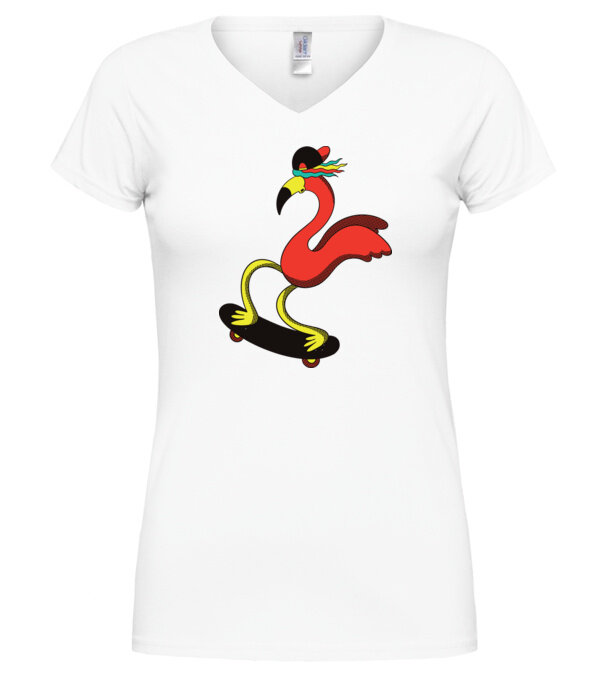  model  pe tricou