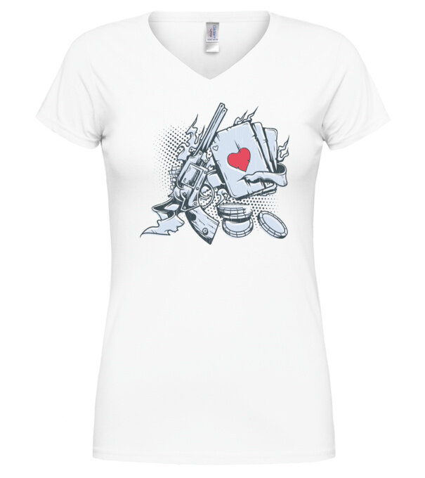  model  pe tricou