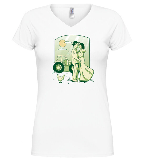  model  pe tricou