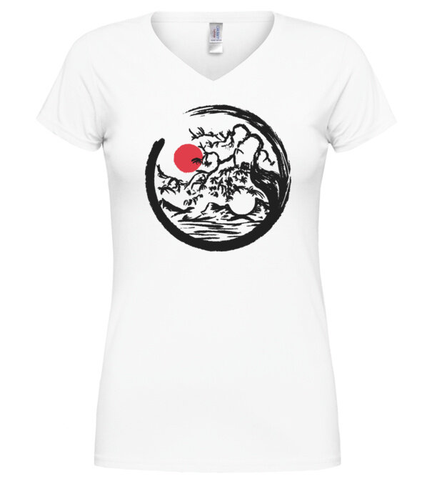  model  pe tricou