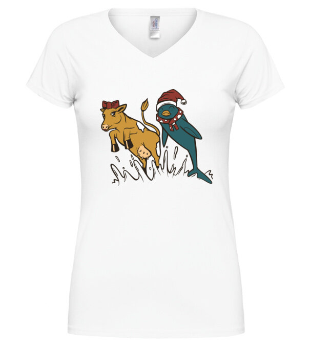  model  pe tricou