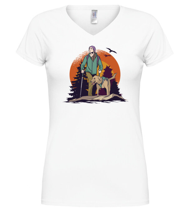  model  pe tricou