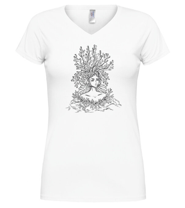  model  pe tricou