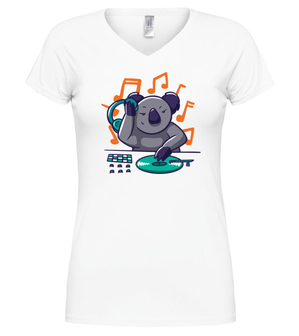  model  pe tricou