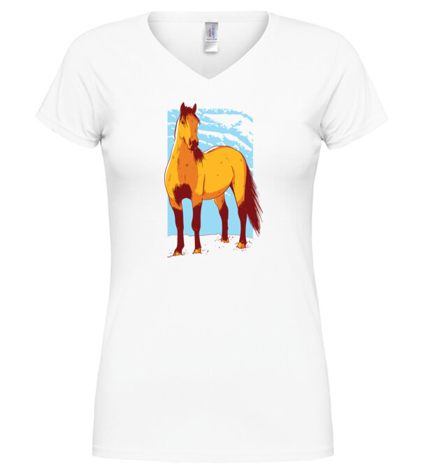 model  pe tricou