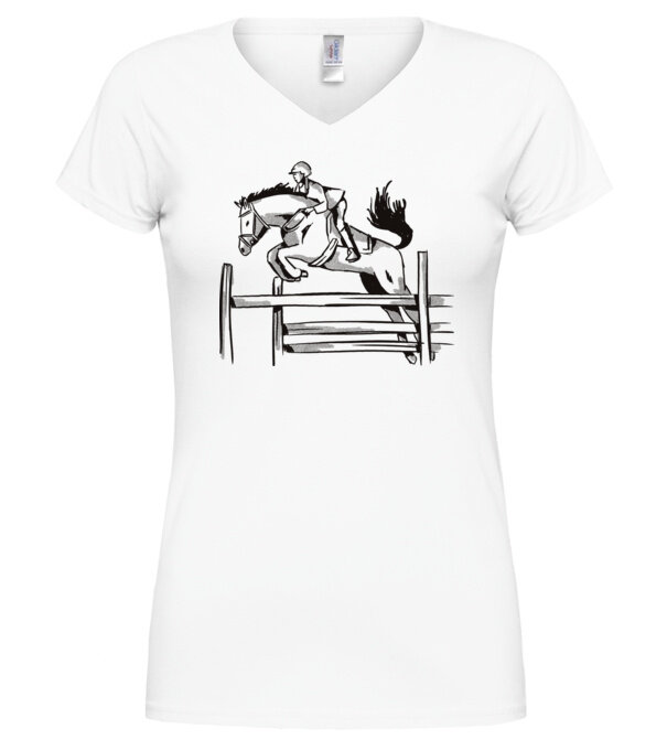  model  pe tricou