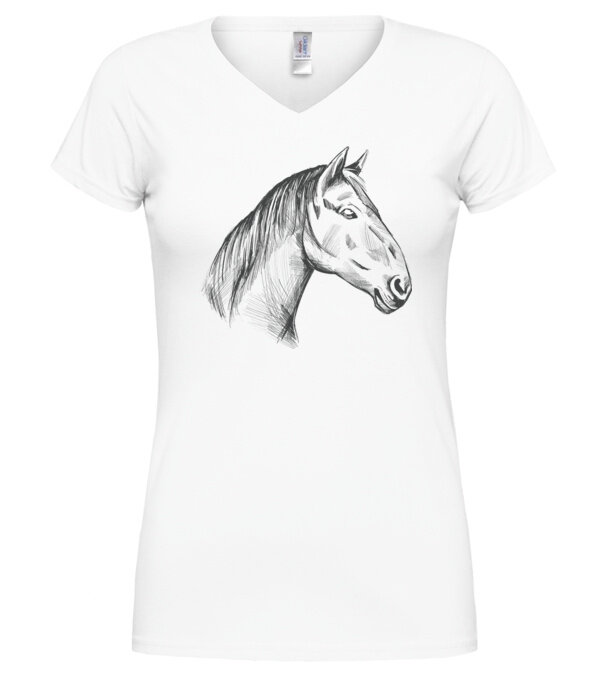  model  pe tricou