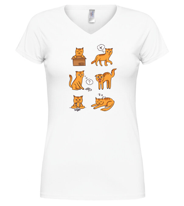  model  pe tricou
