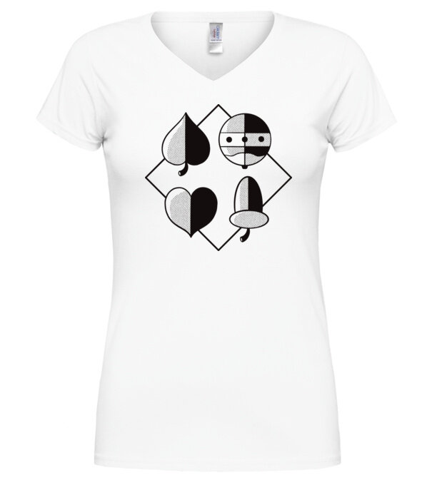  model  pe tricou