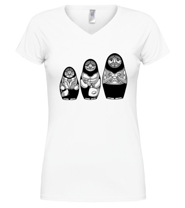  model  pe tricou