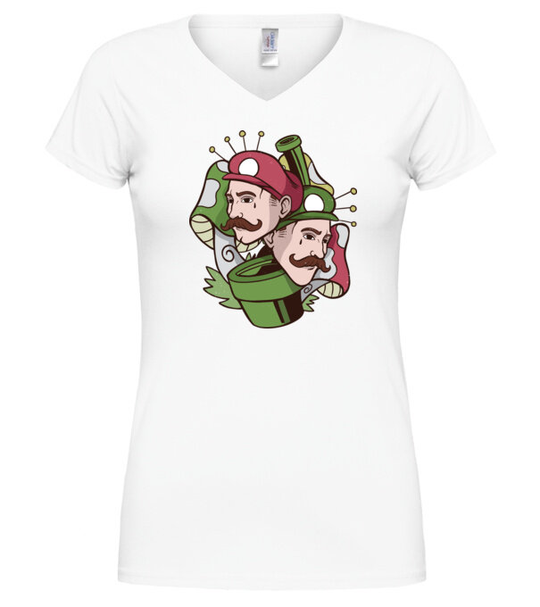  model  pe tricou