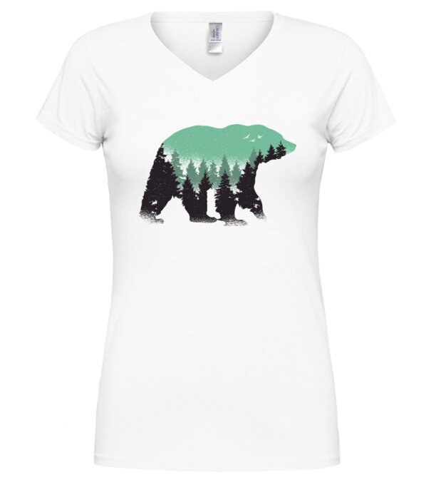  model  pe tricou