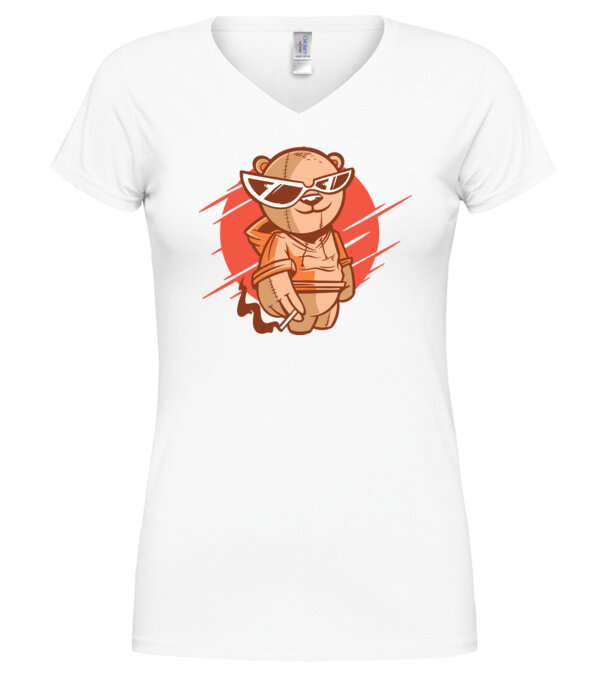  model  pe tricou