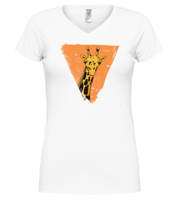  model  pe tricou