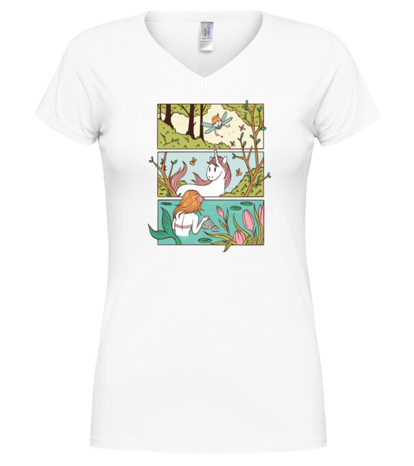  model  pe tricou