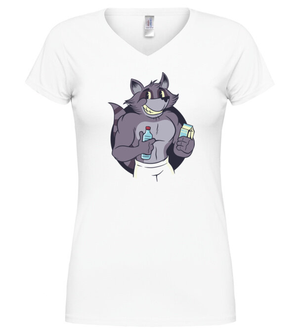  model  pe tricou