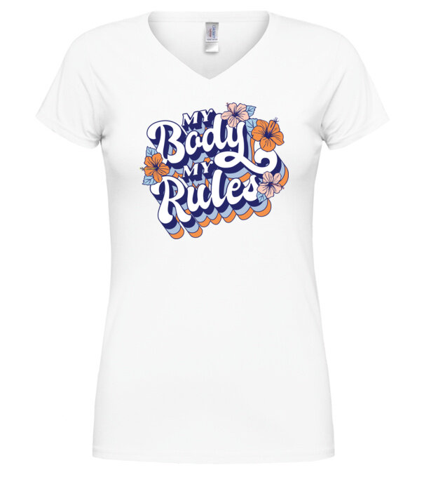 model  pe tricou