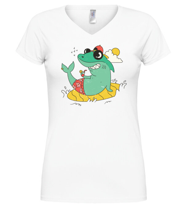  model  pe tricou