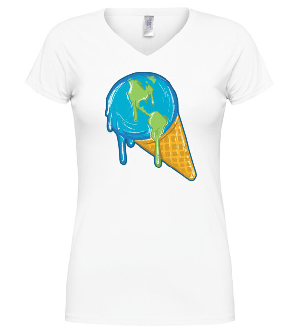 model  pe tricou