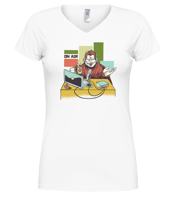  model  pe tricou
