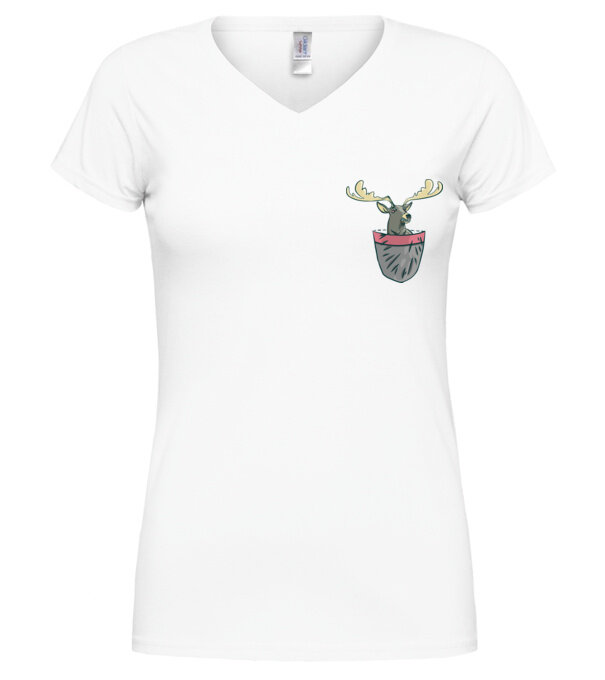  model  pe tricou