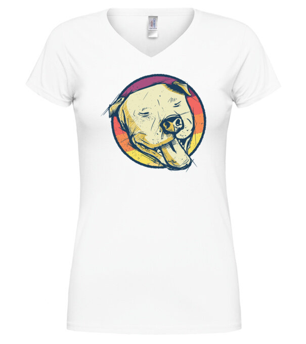  model  pe tricou
