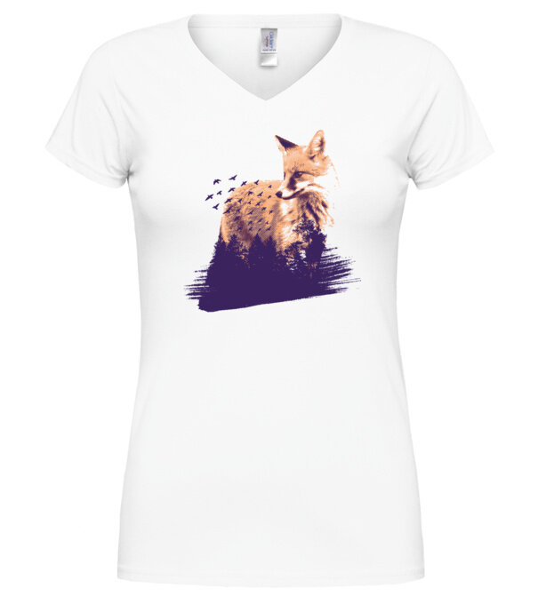  model  pe tricou