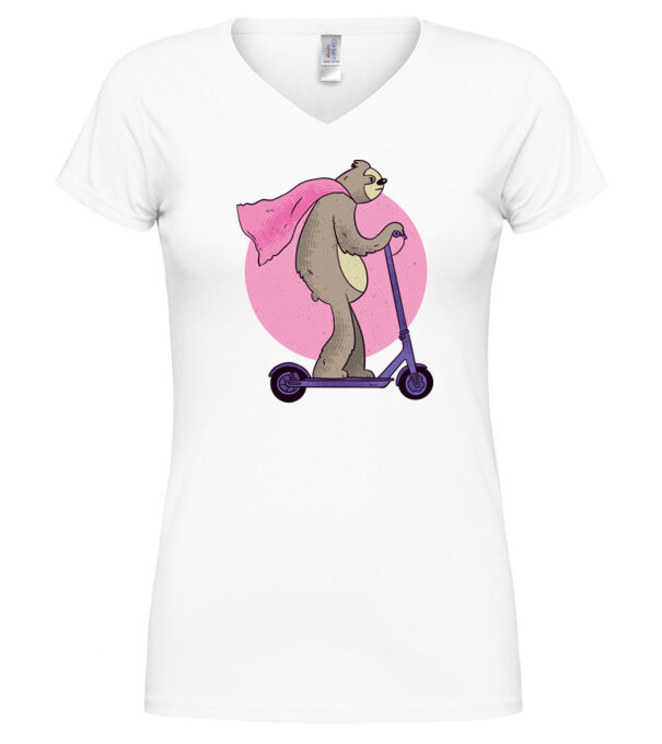  model  pe tricou