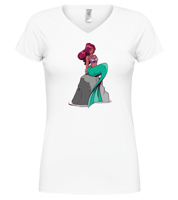  model  pe tricou