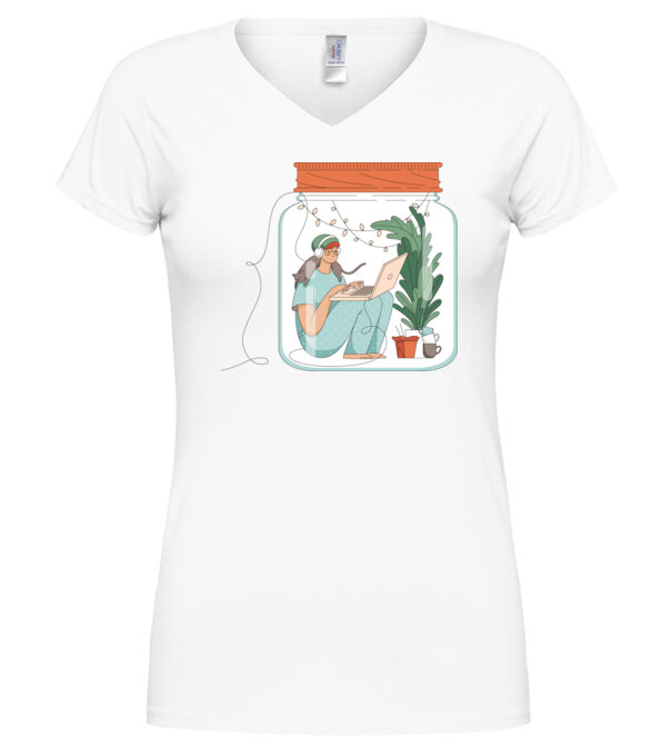  model  pe tricou
