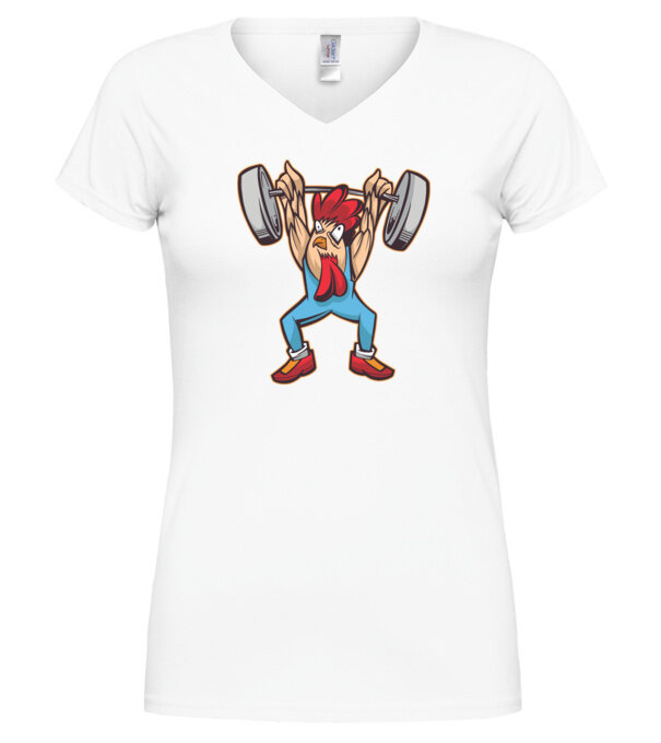  model  pe tricou