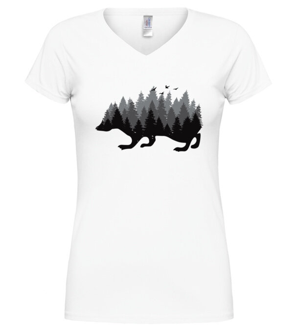  model  pe tricou