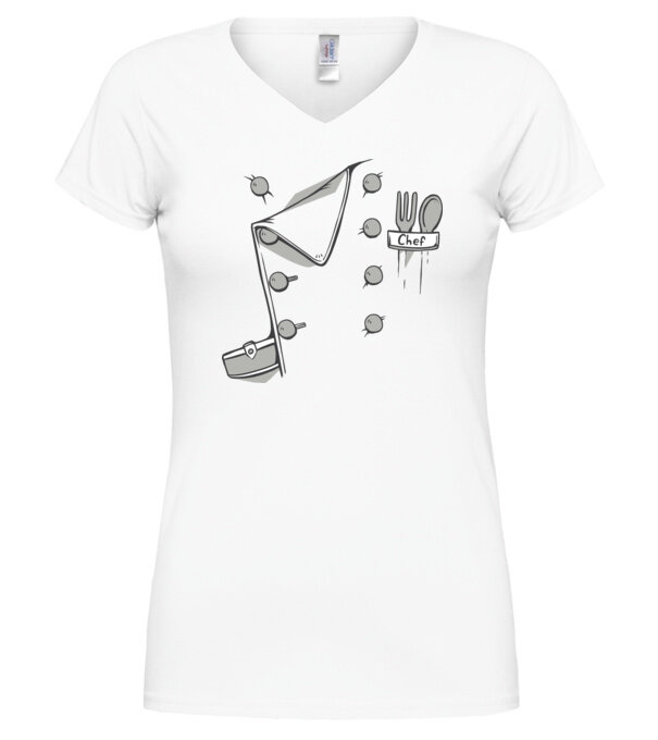  model  pe tricou