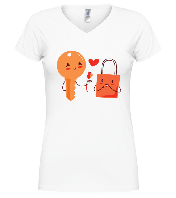  model  pe tricou