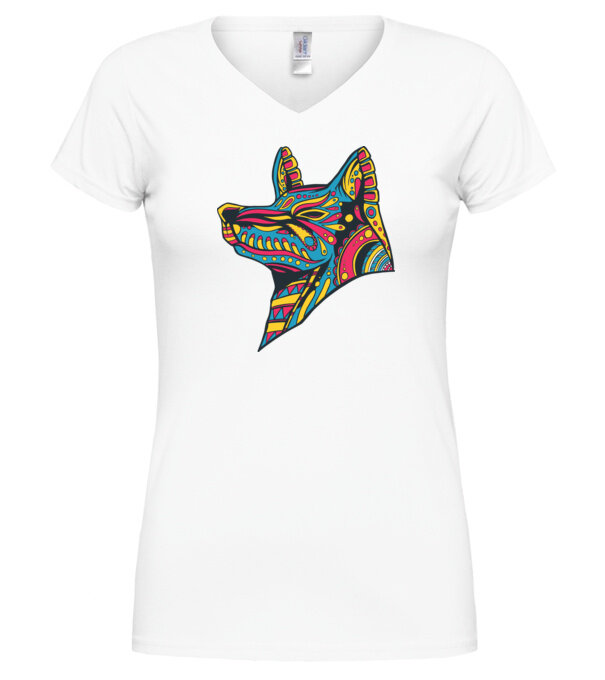  model  pe tricou