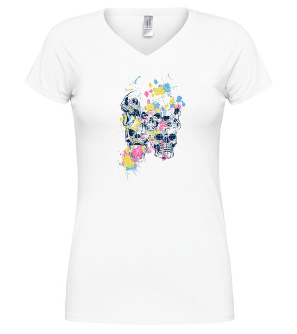  model  pe tricou