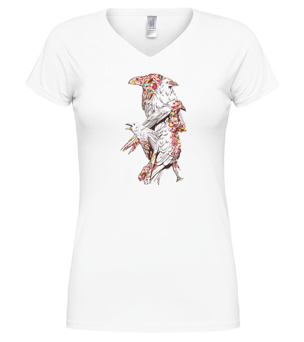  model  pe tricou