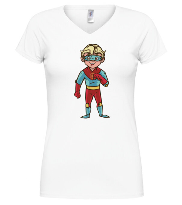  model  pe tricou