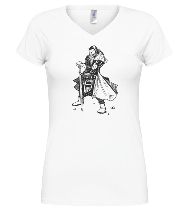  model  pe tricou