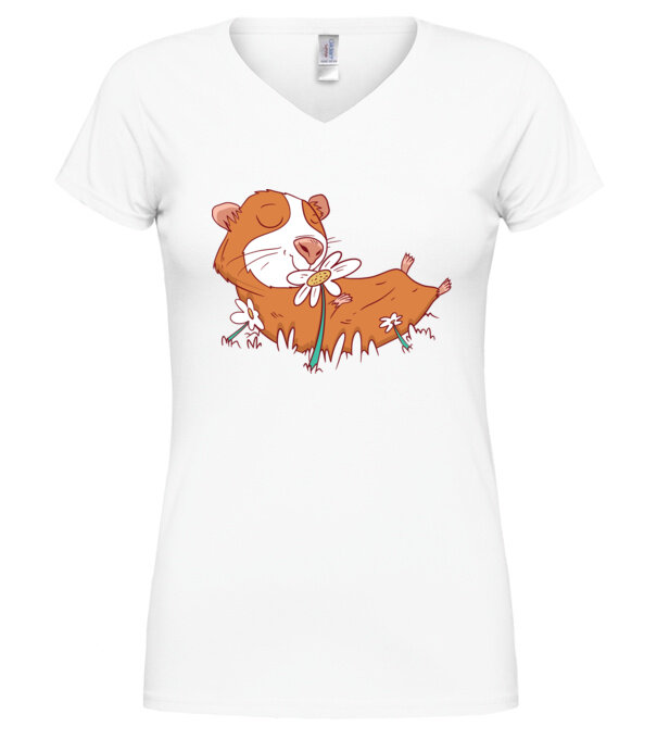  model  pe tricou