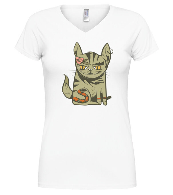  model  pe tricou