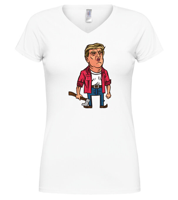  model  pe tricou