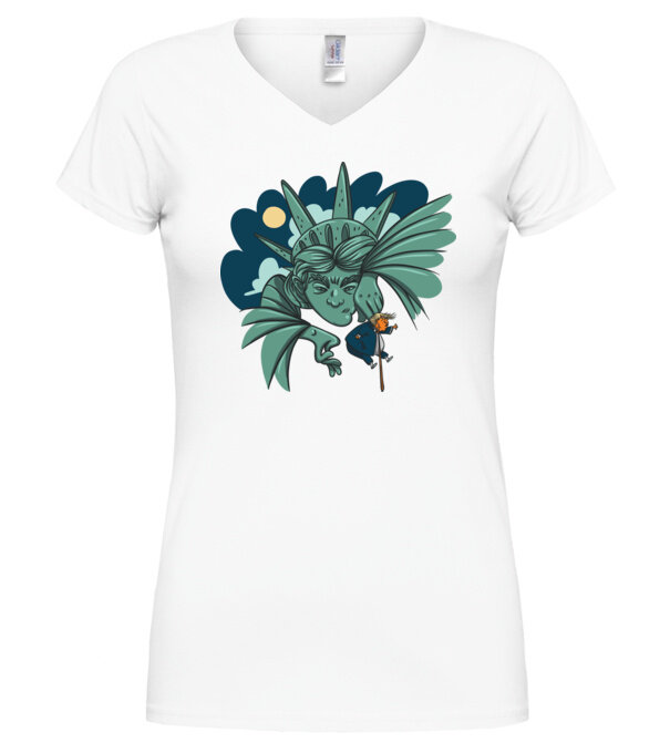  model  pe tricou