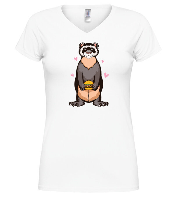  model  pe tricou