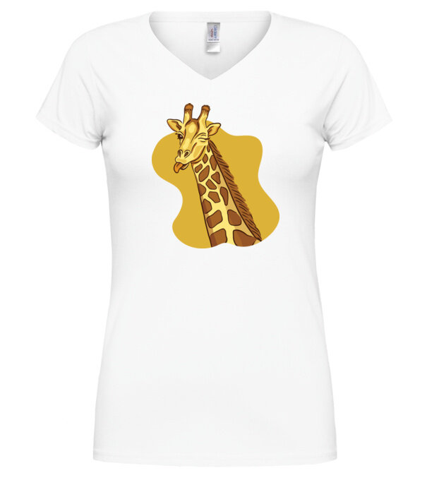  model  pe tricou