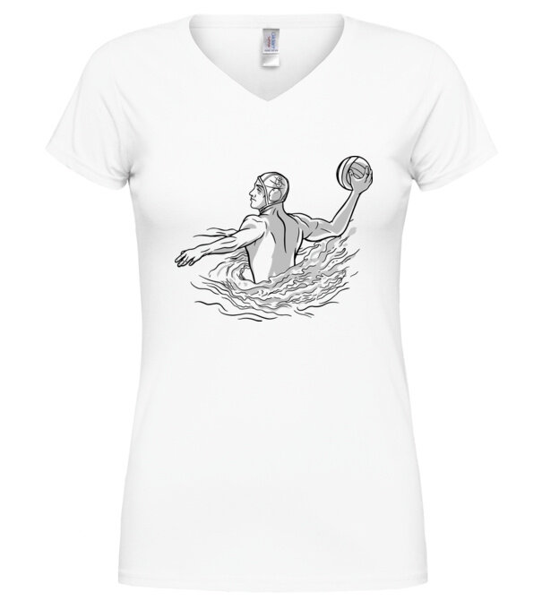  model  pe tricou