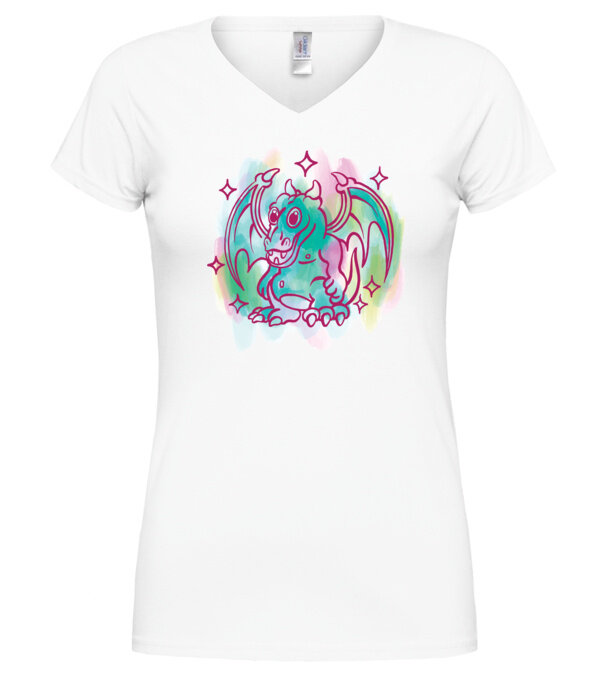  model  pe tricou